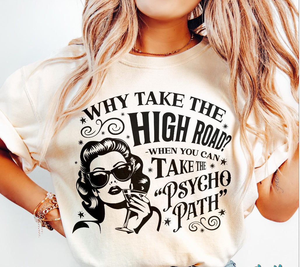 Why take the high road