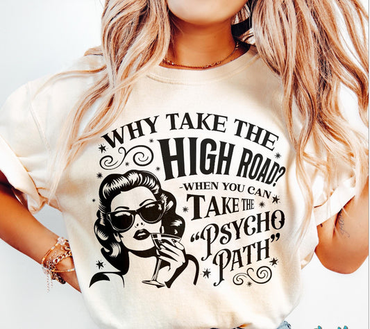 Why take the high road